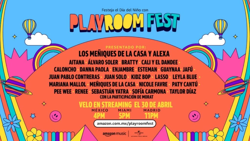 Enjambre, Bratty, Caloncho y muchos otros animarán festival online gratis