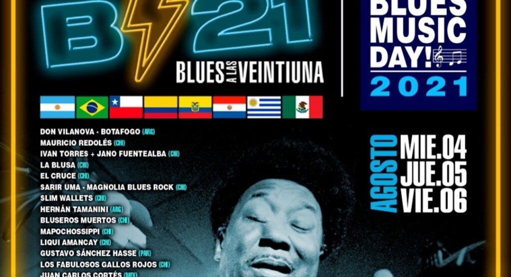 Hoy podrás disfrutar del mejor blues latino en un imperdible festival online