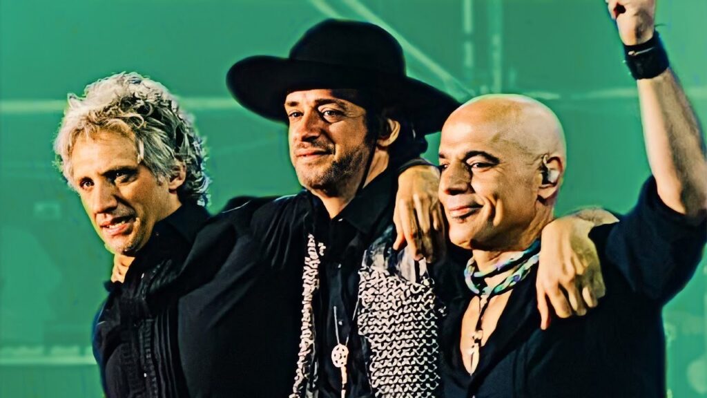 Gustavo Cerati, Zeta Bosio y Charly Alberti