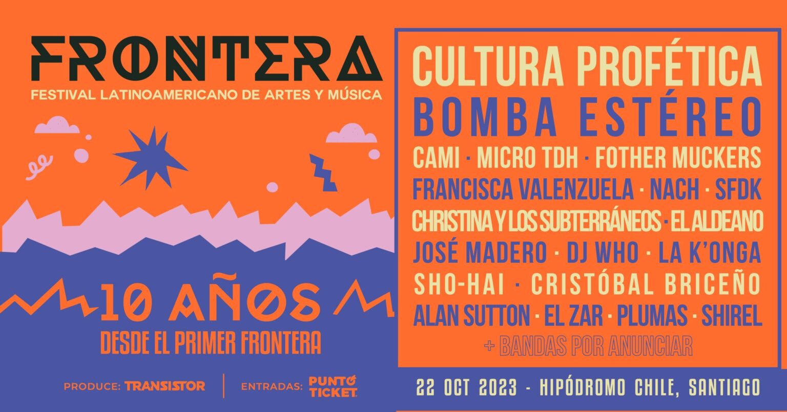 Cartel del festival frontera