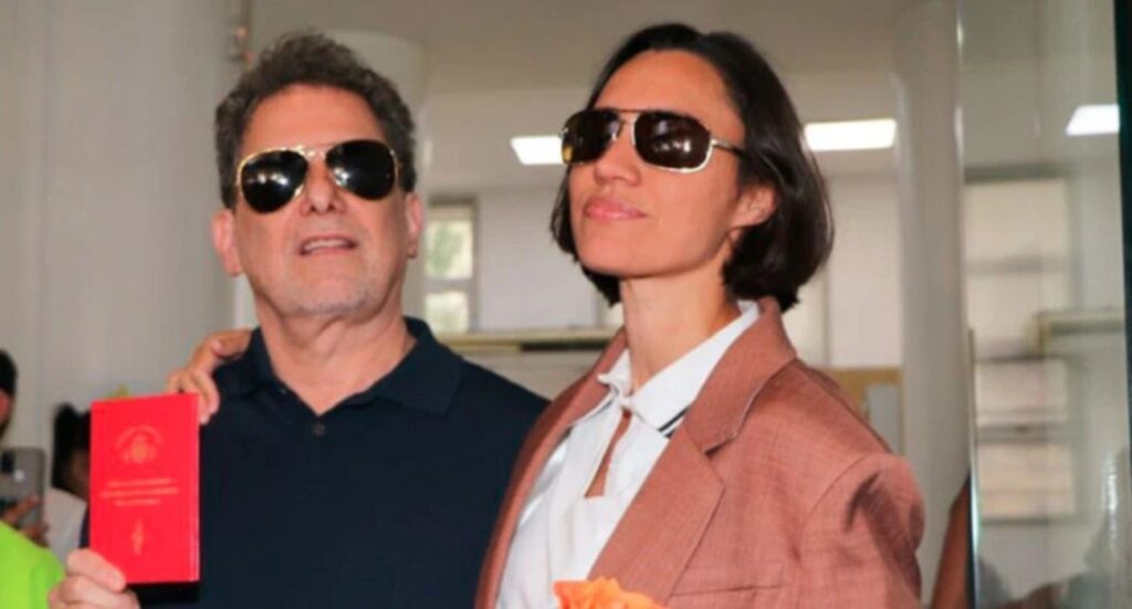 Un Salmón enamorado: Andrés Calamaro se casó y está más feliz que nunca