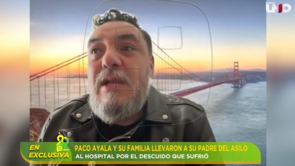 El drama de Paco Ayala: Su padre murió en un asilo y acusa maltrato