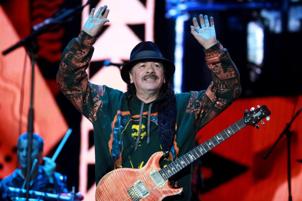 Carlos Santana salud